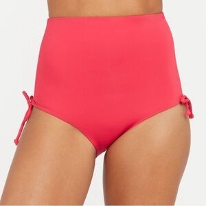 New SPANX‎ Swim High Rise Brief in Hibicus size Small
